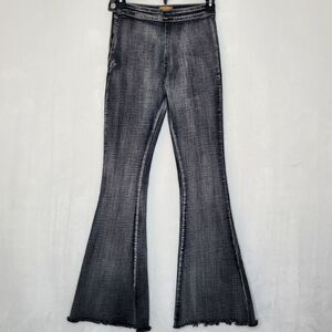 Pol Stretchy High Waist Flare Bell Bottom Pants Size Small
